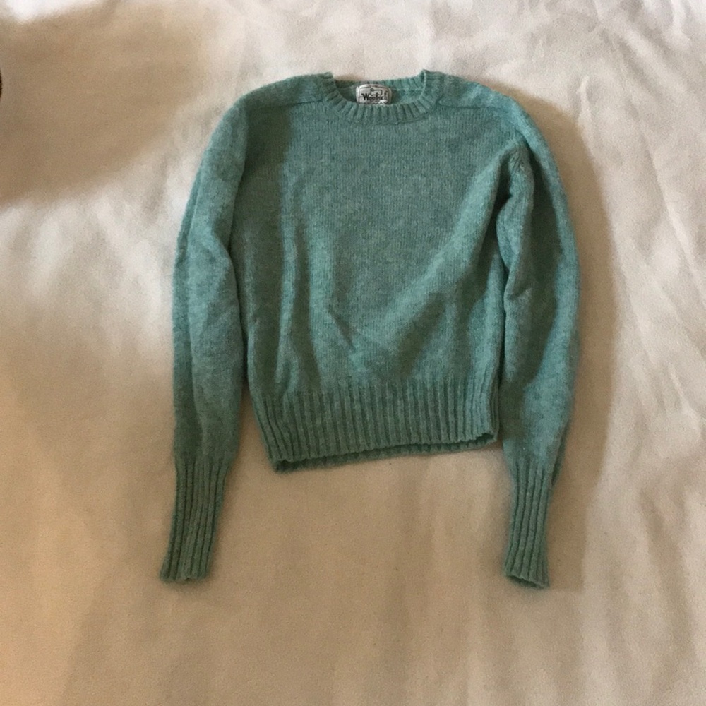 Woolrich Turquoise Pullover Sweater